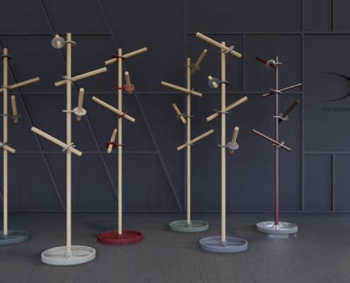 Kapstok studio rond Scene1.10