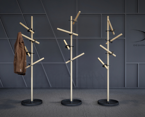 Kapstok studio rond Scene1.6